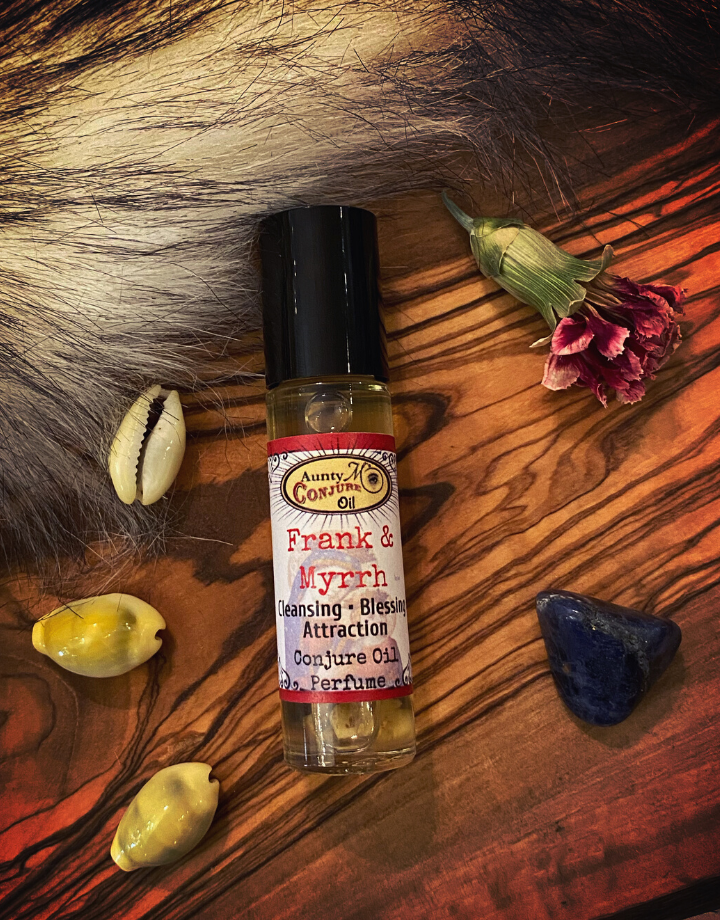 Frank & Myrrh Oil - Roller - Smudge Metaphysical